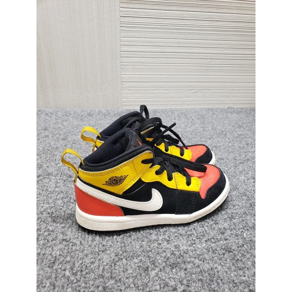 Nike Air Jordan Toddler Sneakers 9C Multicolor Lace Up Round Toe Comfort Casual